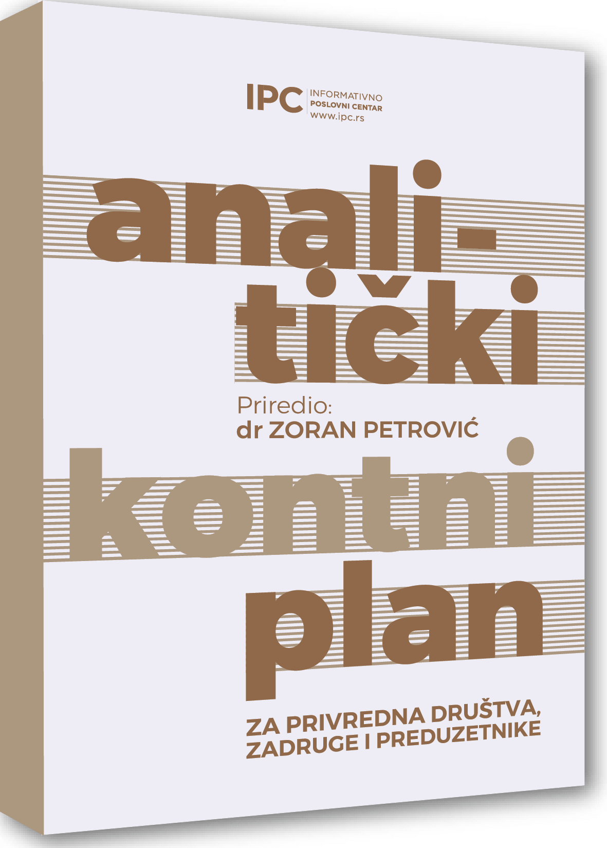 Priručnik Analitički kontni plan