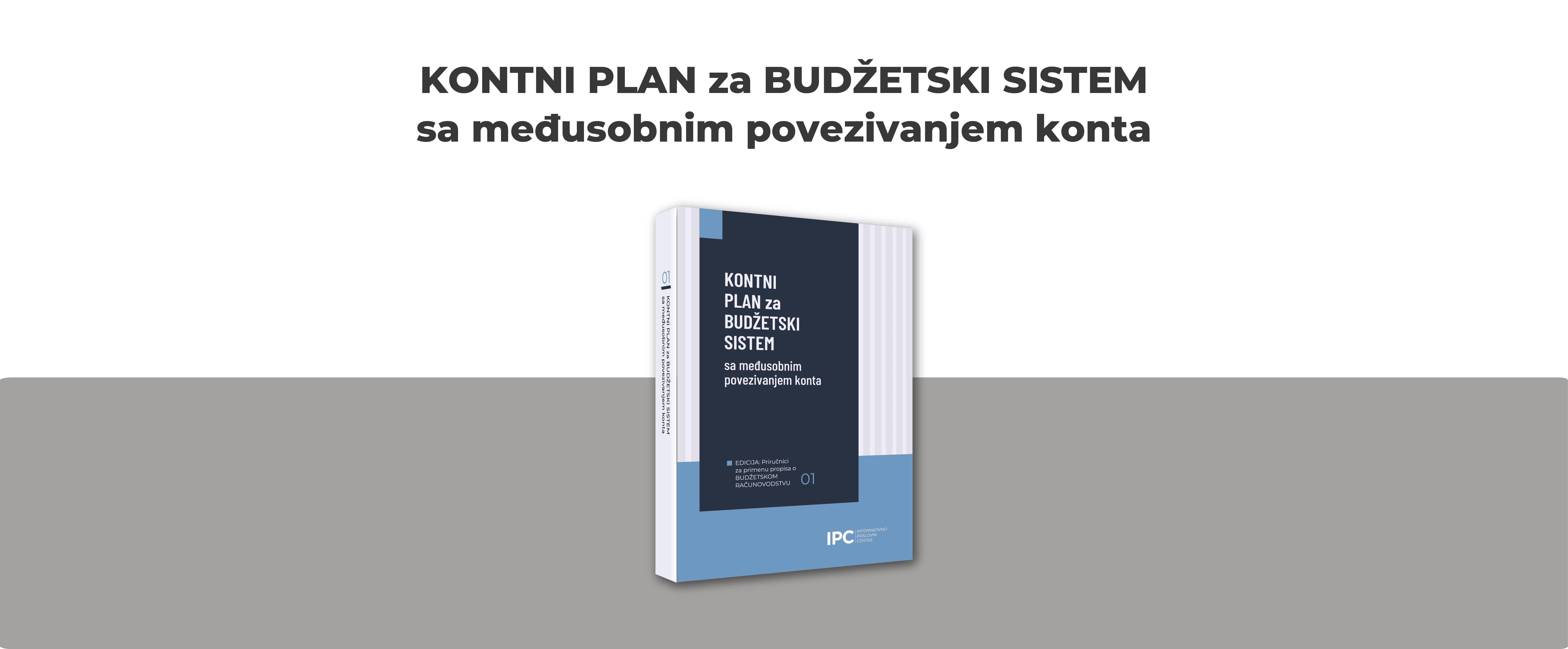 IPC priručnik - kontni plan za budzetski sistem