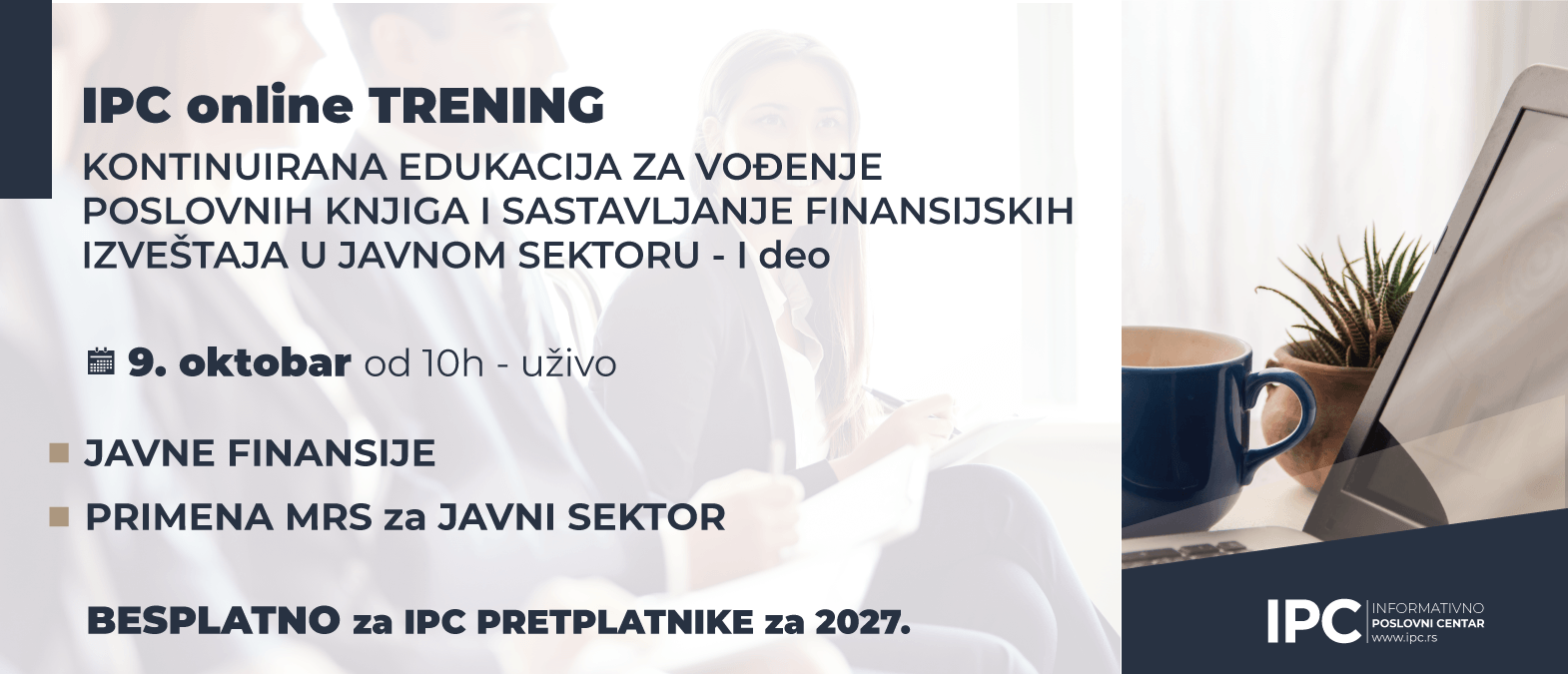 IPC Trening - PRELIMINARNA PORESKA PRIJAVA PDV