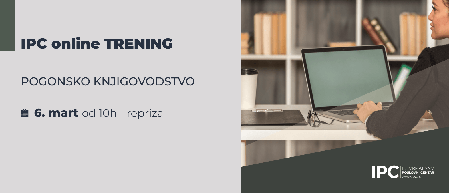 IPC online TRENING - POGONSKO KNJIGOVODSTVO